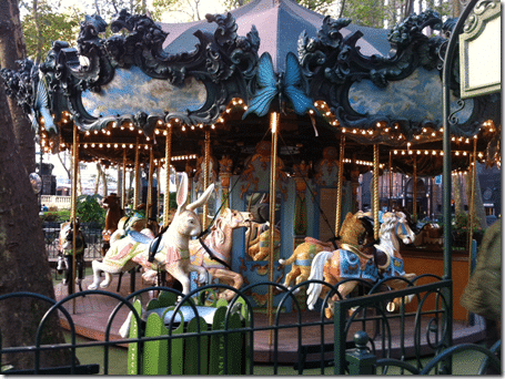 Read more about the article First carrousel ride