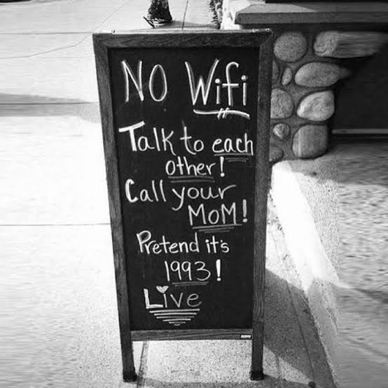 Read more about the article Stupid nostalgia on a coffe shop sign
