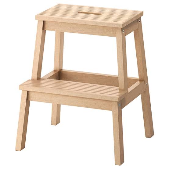 Read more about the article We bought an IKEA step stool. Thanks to the directions, we know not to look closely at it.