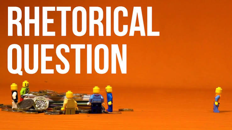 Read more about the article I want to be asked more rhetorical questions