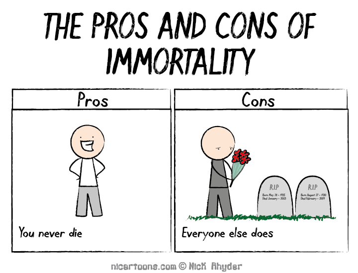 Read more about the article If I can’t have actual immortality, this would be an acceptable alternative: