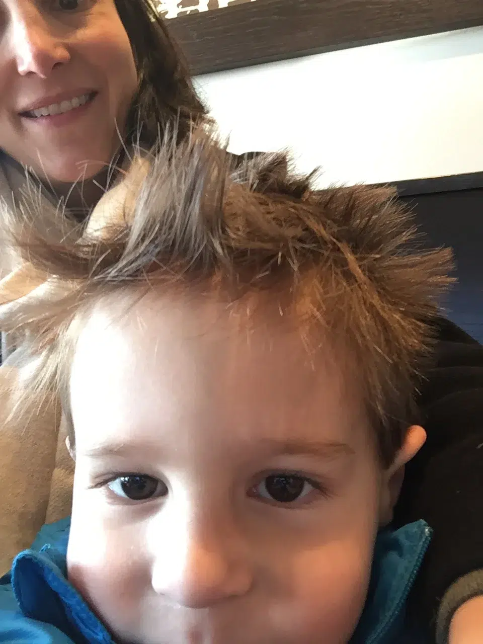 Read more about the article Look what you can do with a full head of hair.