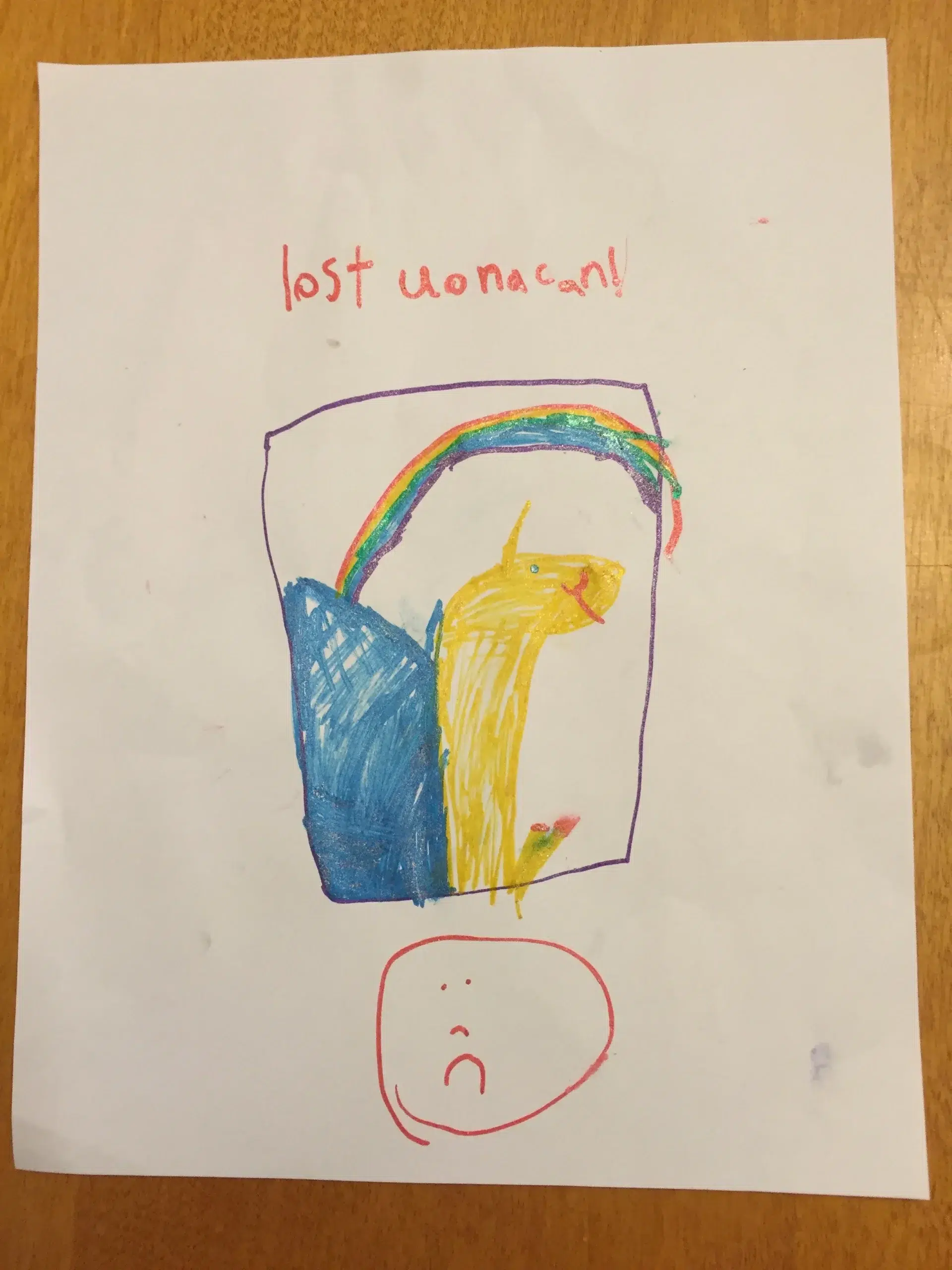 Read more about the article Connor the Unicorn is missing. It’s freakin’ annoying.