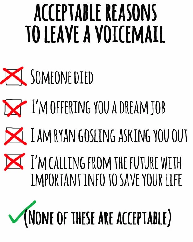 Read more about the article Possibly the perfect outgoing voicemail message