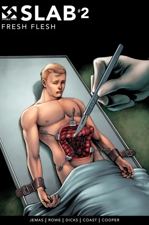 Read more about the article My first comic books. Too bad I can’t show my kids. Or my students. Or anyone squeamish.