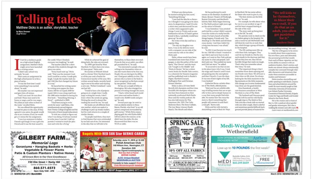 Read more about the article Telling tales: A profile