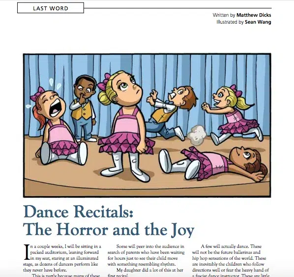 Read more about the article Dance Recitals: The Joy and the Horror