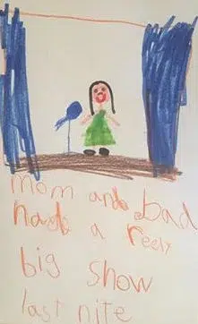 Read more about the article Mom and Dad had a really big show last nite