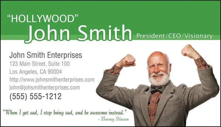 Read more about the article Unfair assumption: The more you have on your business card, the less I think about your professional ability