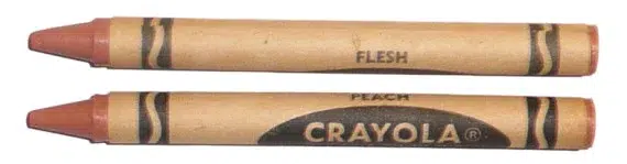 Read more about the article “Flesh” was a crayon color.