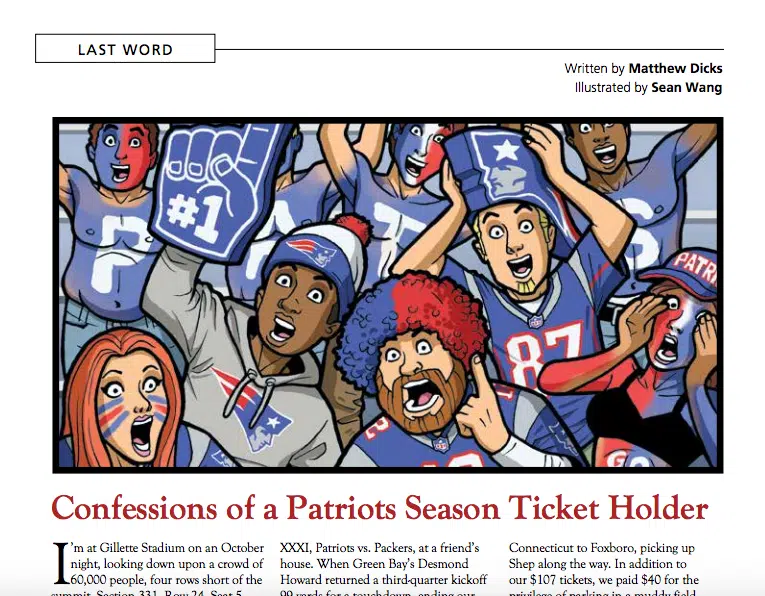 Read more about the article Confessions of a Patriots Season Ticket Holder: Seasons Fall 2016