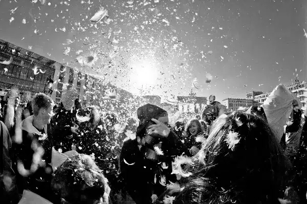 Read more about the article The glory and might of a good old fashioned pillow fight