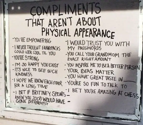 Read more about the article Your compliments about physical appearance are meaningless. Try these instead.