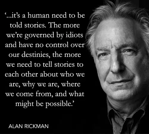 Read more about the article Stories are so damn important.