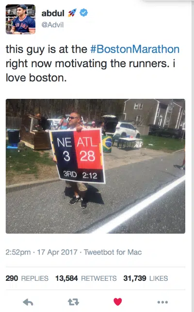 Read more about the article The essence of a New England Patriots fan and a Bostonian in 5 tweets.