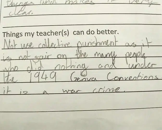 Read more about the article I wish my students would accuse me of a war crime
