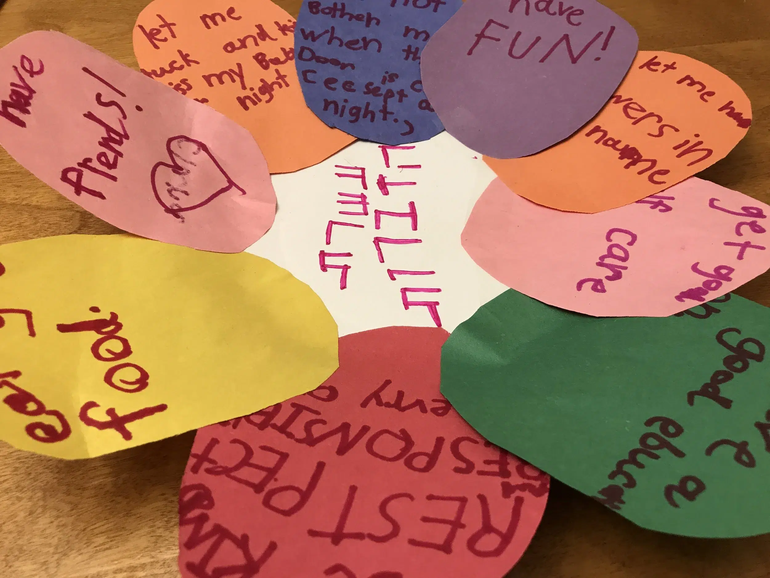 Read more about the article My children’s personal ten commandments are beautiful, heart wrenching, and completely applicable.