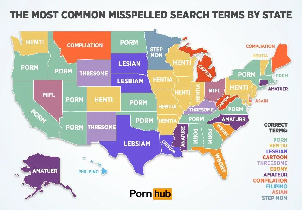 Read more about the article My home state’s stupidly misspelled word, and some confusion about misspelling related to pornography