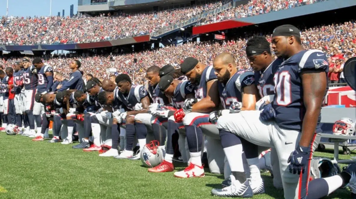 Read more about the article Would I ever take a knee in protest during the national anthem?