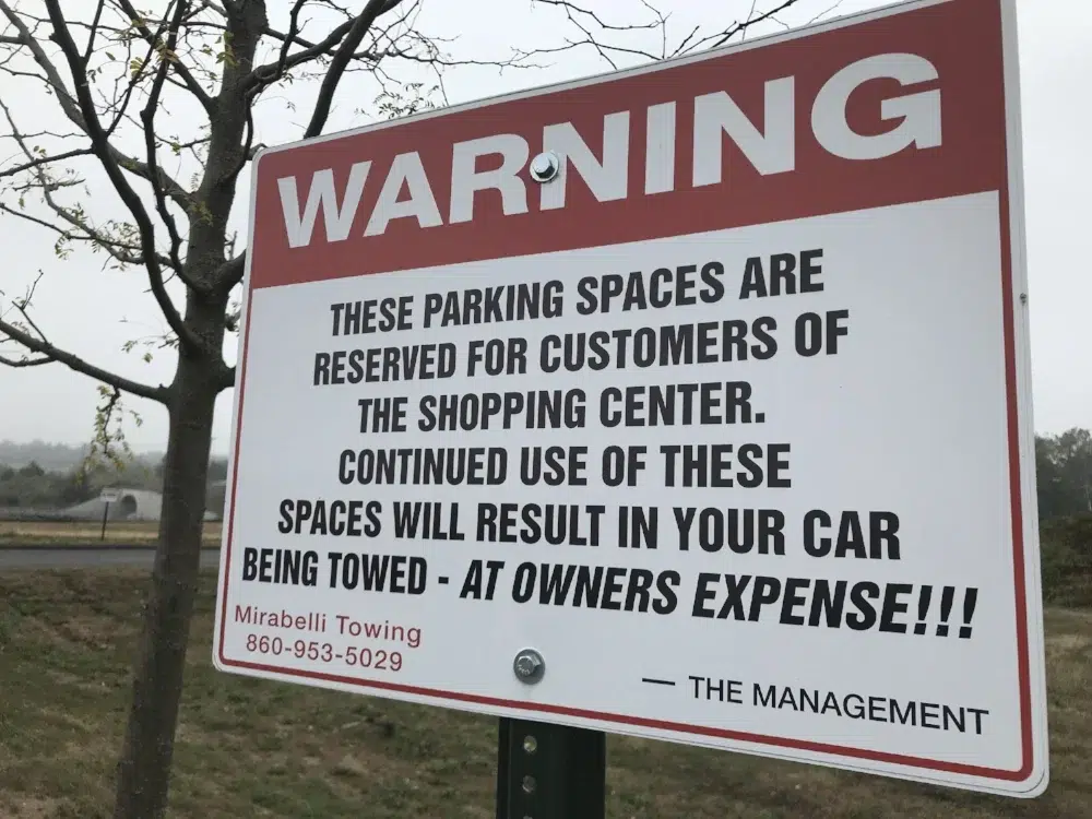 Read more about the article Signs should not have attitudes. They should also be grammatically correct.