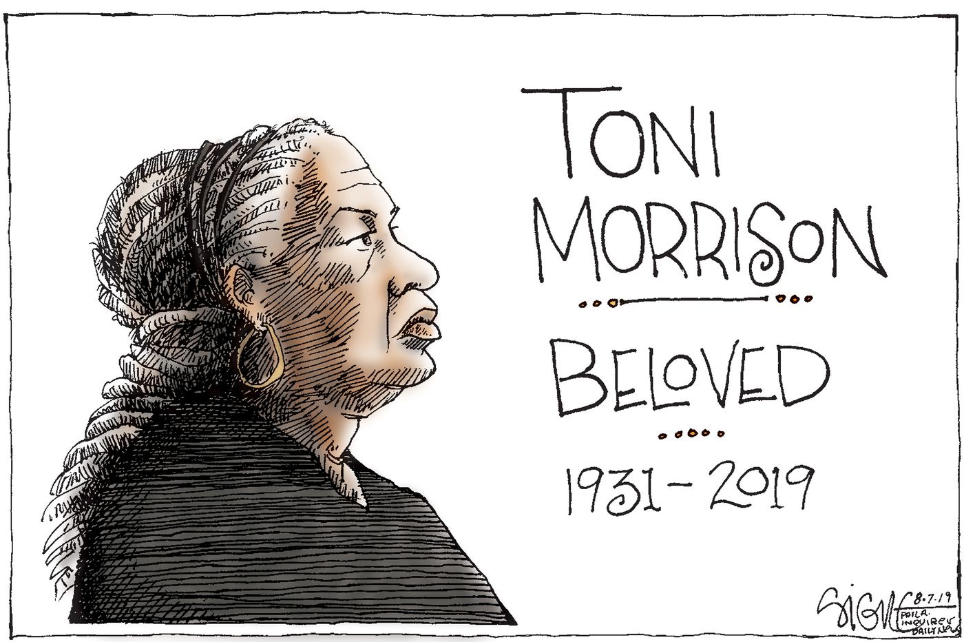 Read more about the article Toni Morrison helped me feel like I belonged.