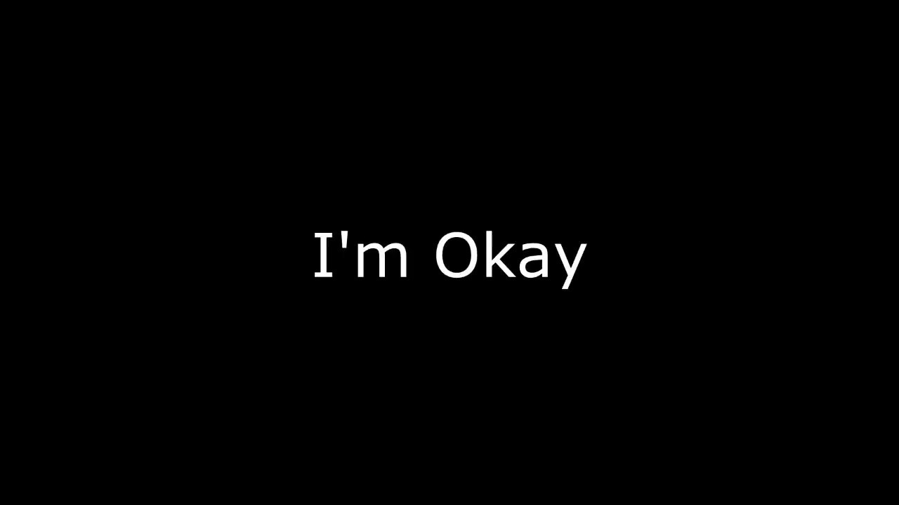 i think im okay shirt