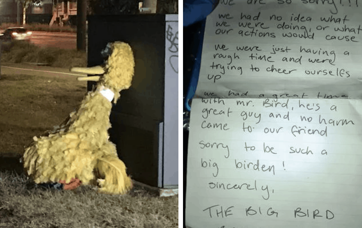 Big Bird Bandits Make Me Smile  Matthew Dicks
