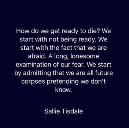 Read more about the article Pretending to not be dead