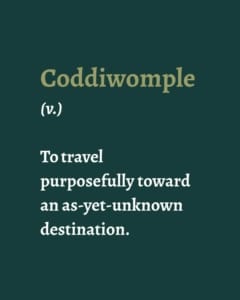 Read more about the article Coddiwomple