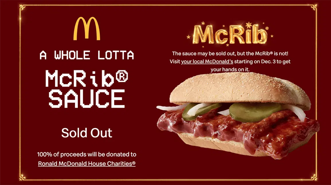 Read more about the article McRib sauce is a premium product